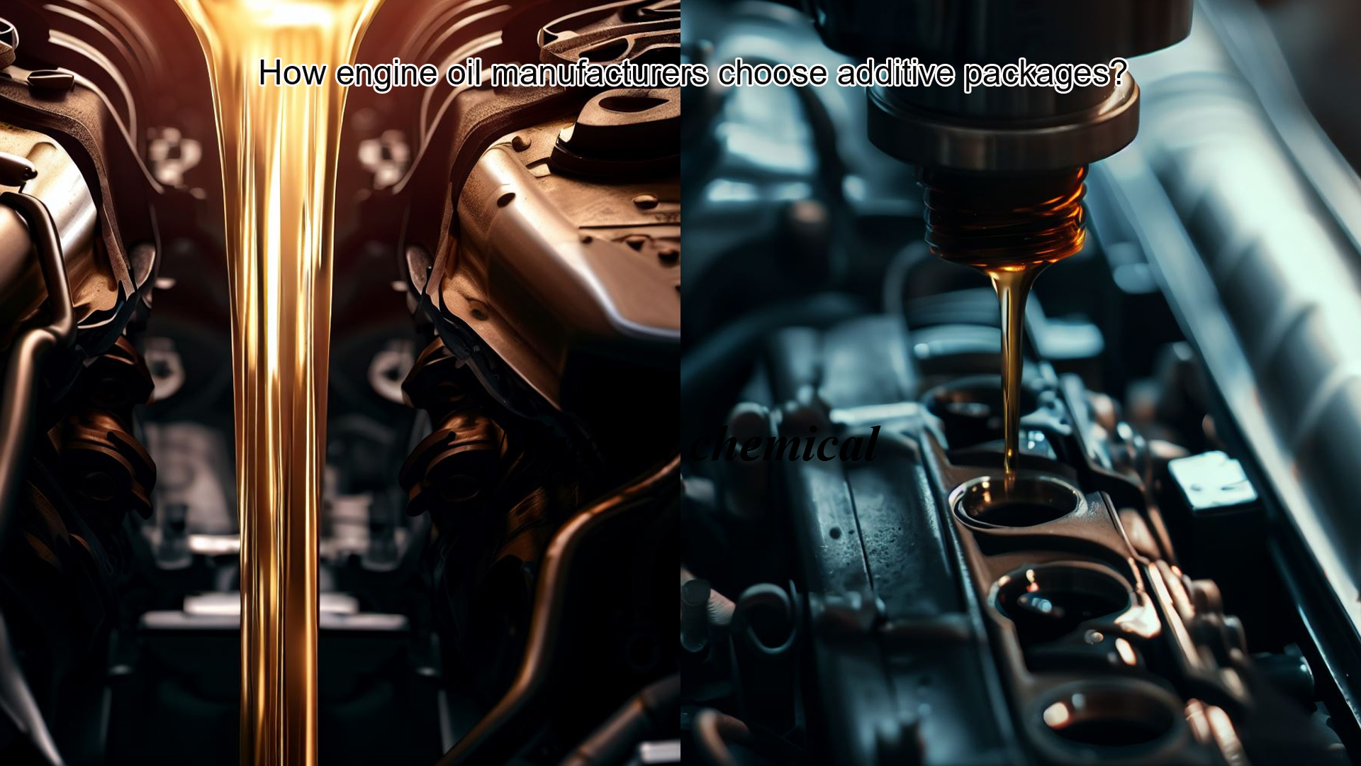 How engine oil manufacturers choose additive packages？