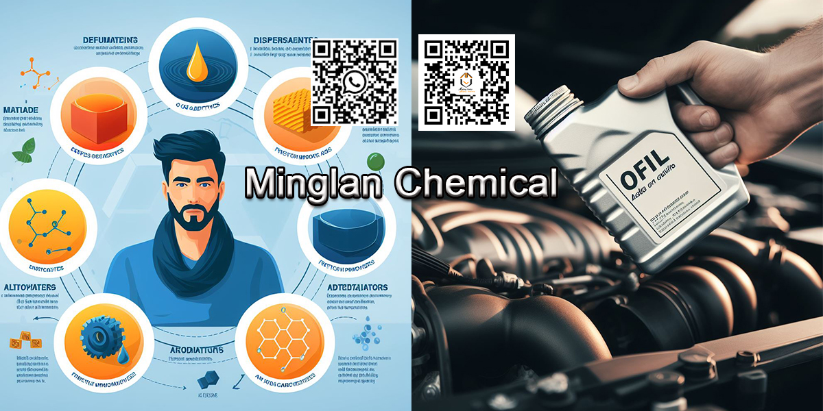Determination of lubricating oil formula ingredients