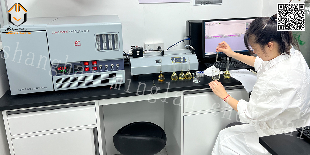 Chemiluminescence nitrogen analyzer