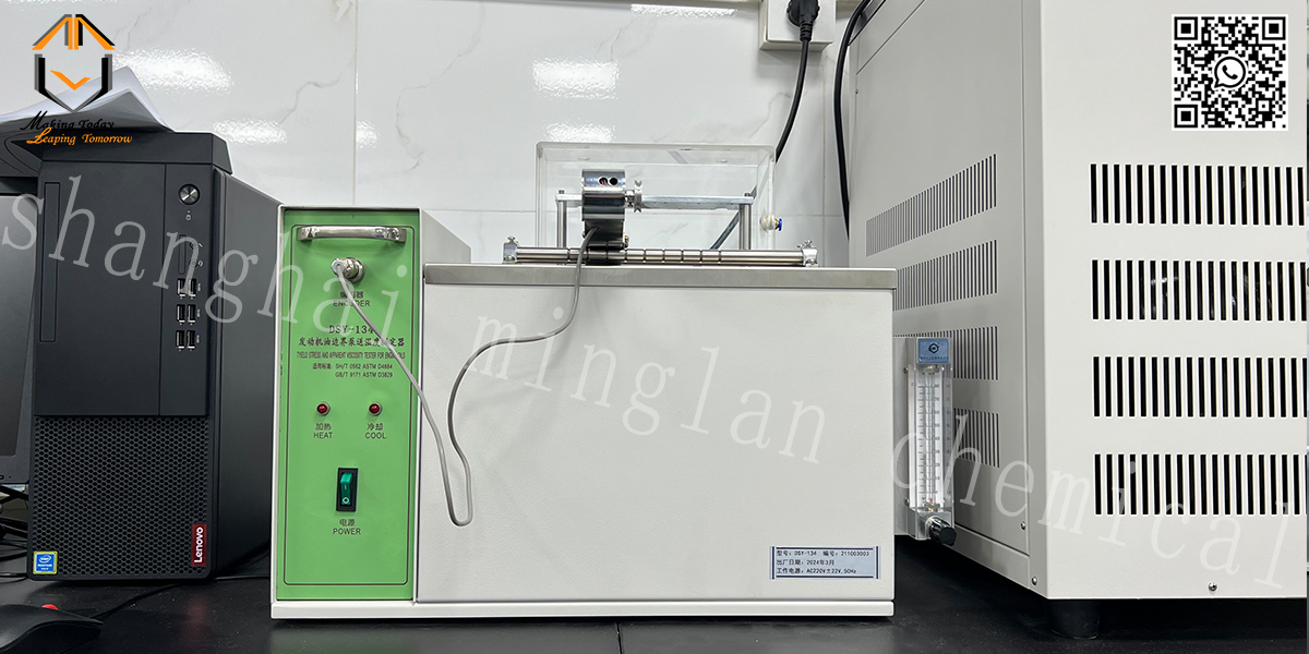 Engine oil boundary pumping temperature tester