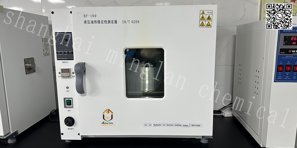 Hydraulic oil thermal stability tester