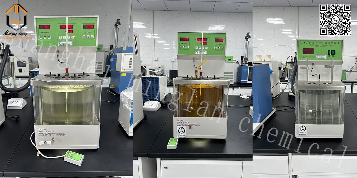 Kinematic viscosity tester