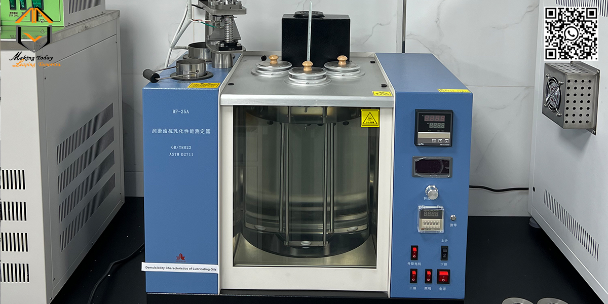 Lubricating oil demulsification performance tester 4 Lubricating oil demulsification performance tester