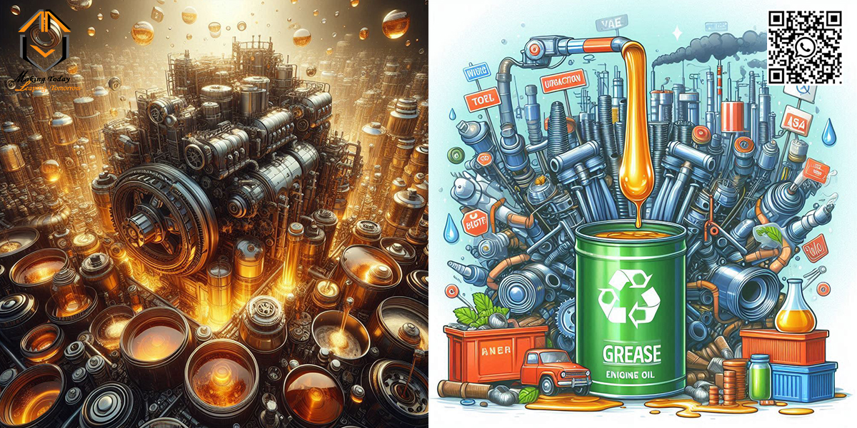 can produce grease from waste engine oil ?? 7 can produce grease from waste engine oil ??