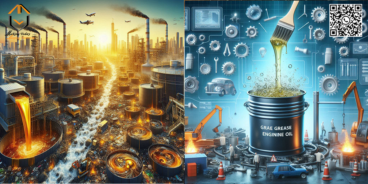 waste engine oil add to some powder this powder will heat the waste engine oil 5 waste engine oil add to some powder this powder will heat the waste engine oil