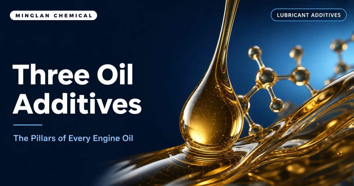Three Oil Additives: The Pillars of Every Engine Oil 1 Three Oil Additives: The Pillars of Every Engine Oil