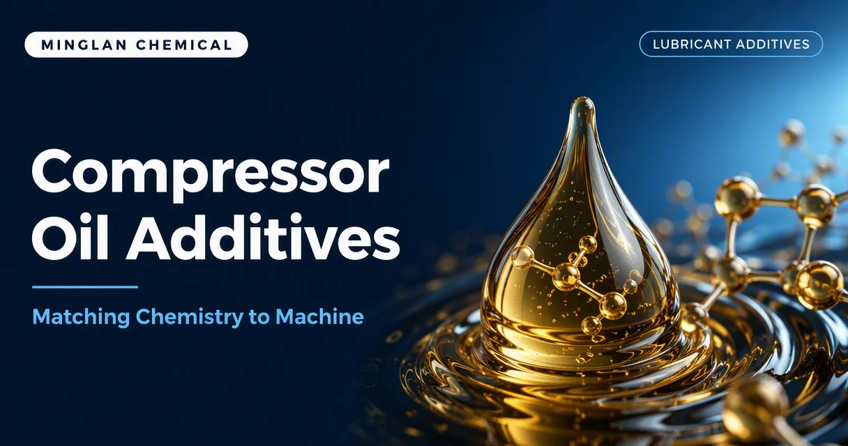 Compressor Oil Additives: Matching Chemistry to Machine 2 Compressor Oil Additives: Matching Chemistry to Machine