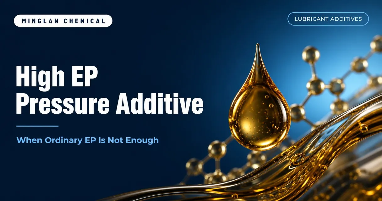High EP Pressure Additive: When Ordinary EP Is Not Enough 4 High EP Pressure Additive: When Ordinary EP Is Not Enough