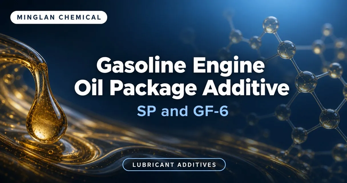 Gasoline Engine Oil Package Additive: SP and GF-6 7 Gasoline Engine Oil Package Additive: SP and GF-6