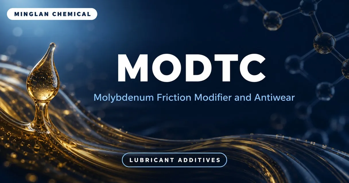 MODTC: Molybdenum Friction Modifier and Antiwear 3 MODTC: Molybdenum Friction Modifier and Antiwear