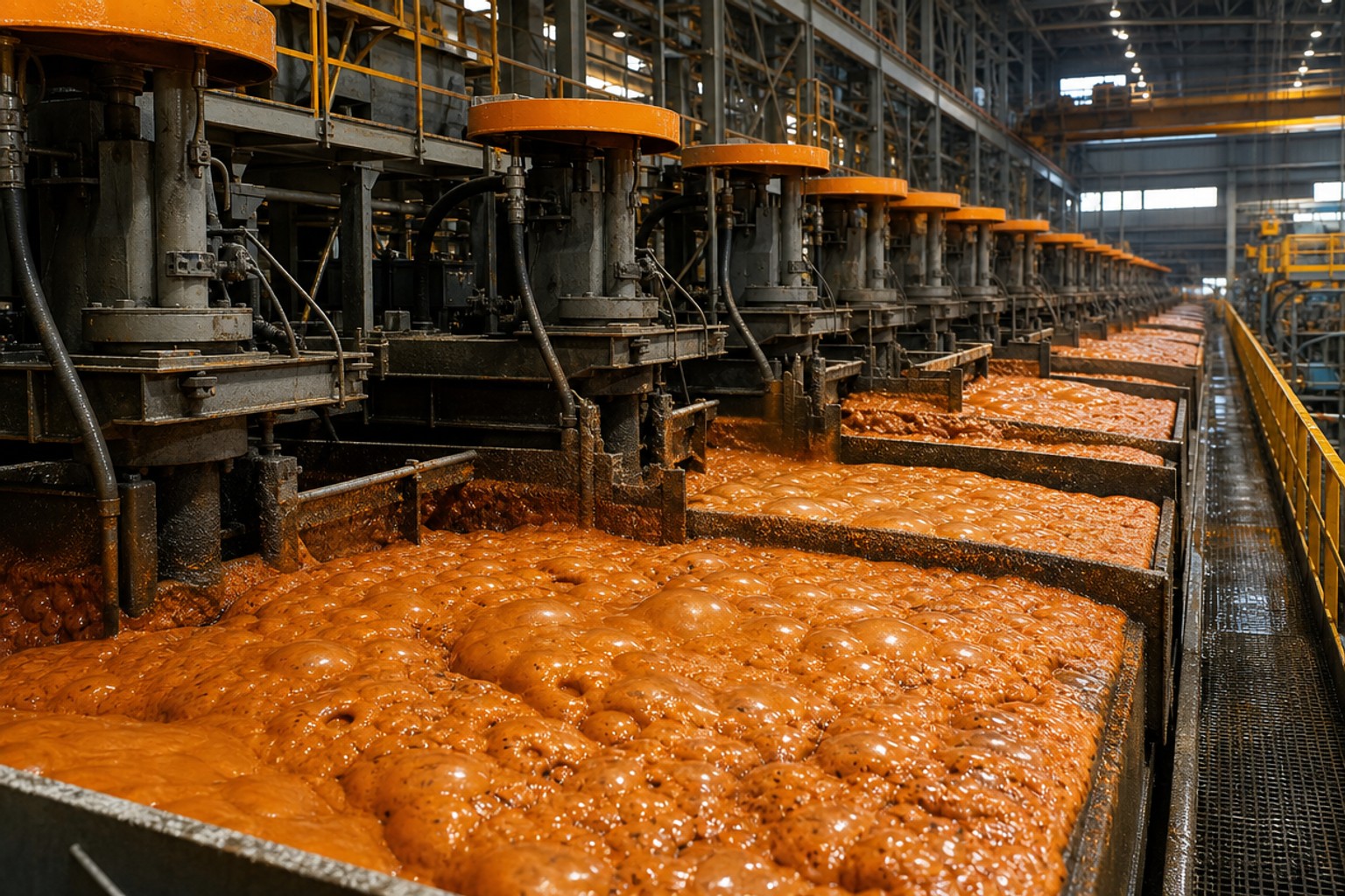 mining flotation reagents froth cell copper ore