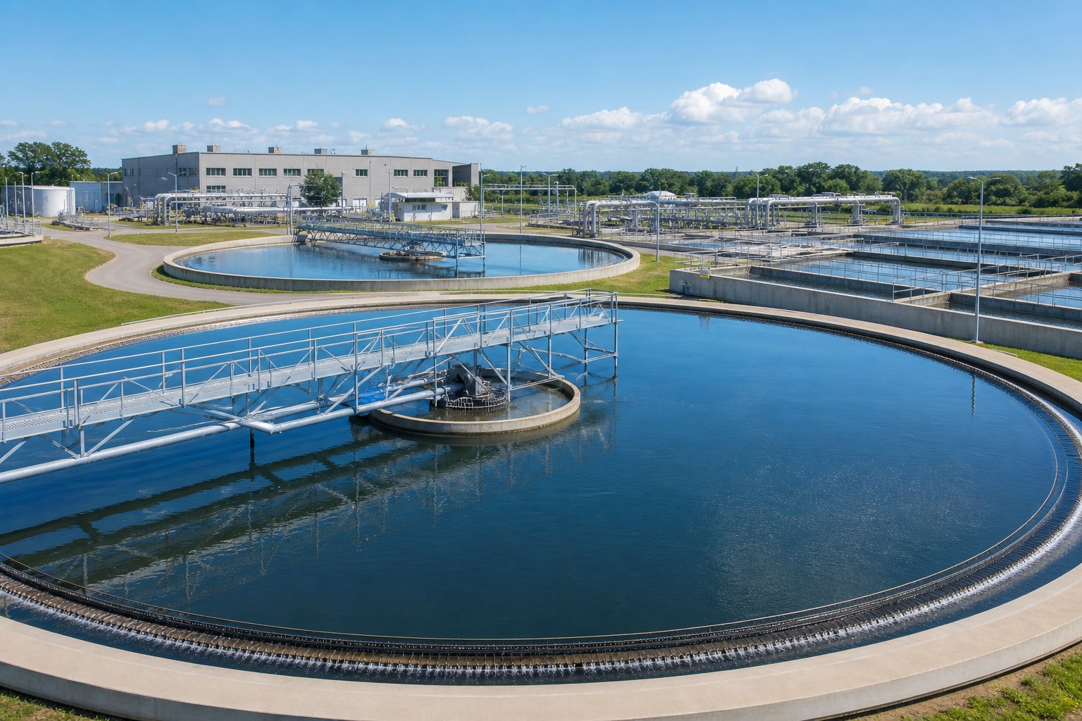 industrial water treatment chemicals coagulation plant