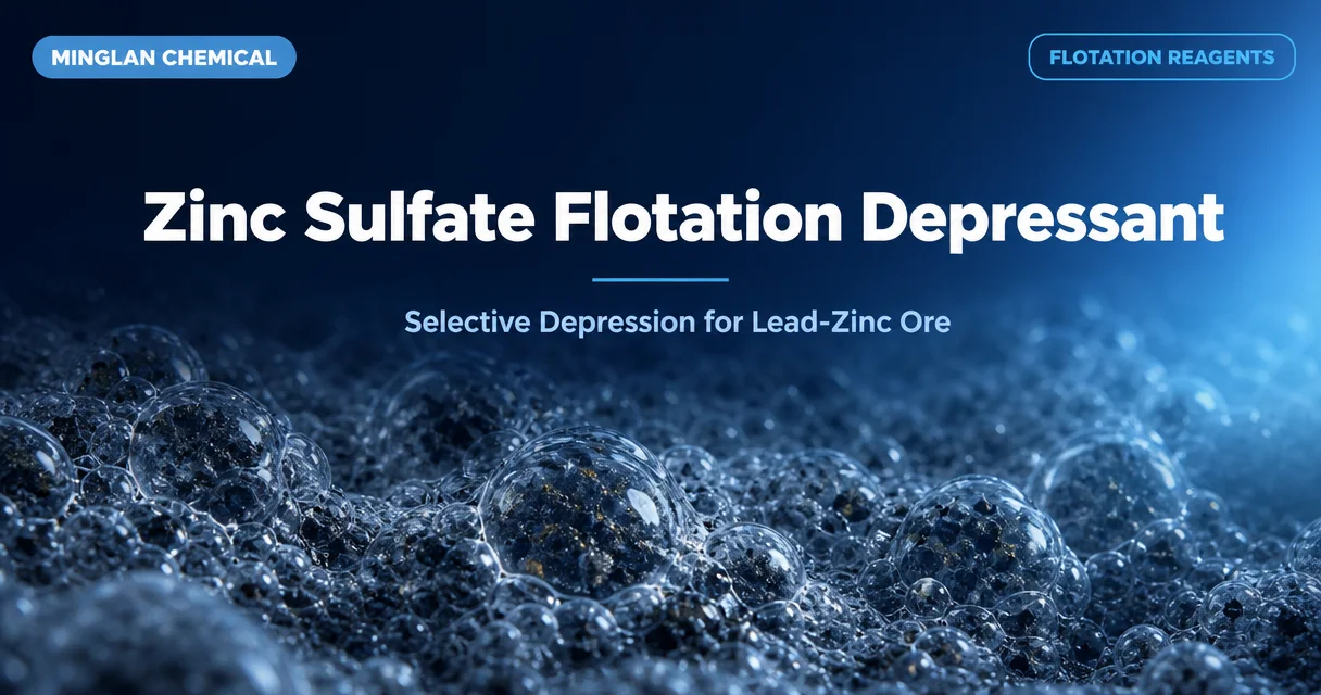 Zinc Sulfate Flotation Depressant: Selective Depression in Lead-Zinc Separation 1 Zinc Sulfate Flotation Depressant: Selective Depression in Lead-Zinc Separation