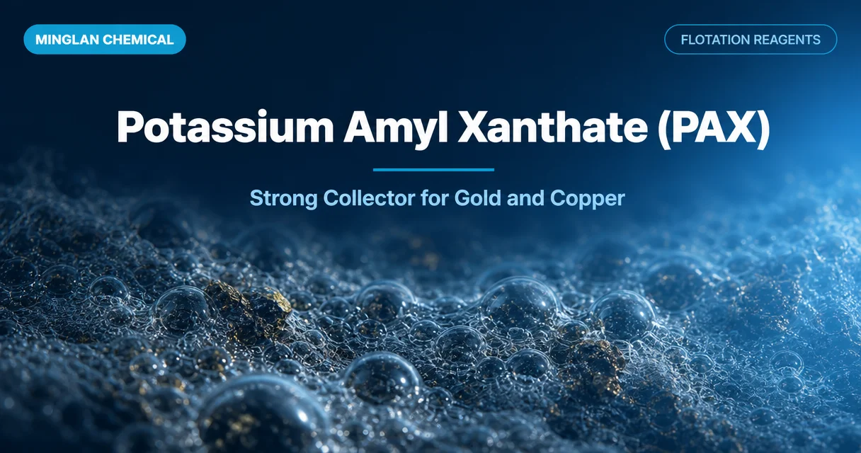 Potassium Amyl Xanthate (PAX): Strong Collector for Gold and Copper Ores 6 Potassium Amyl Xanthate (PAX): Strong Collector for Gold and Copper Ores