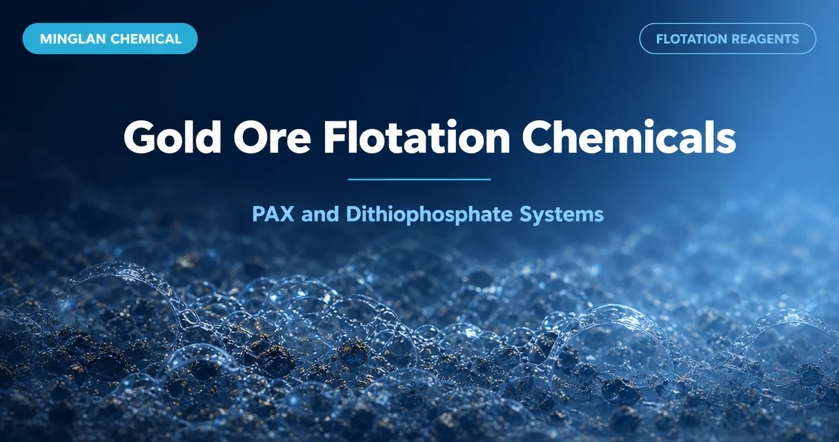 Gold Ore Flotation Chemicals: PAX, Dithiophosphate and Sulphide Recovery 4 Gold Ore Flotation Chemicals: PAX, Dithiophosphate and Sulphide Recovery
